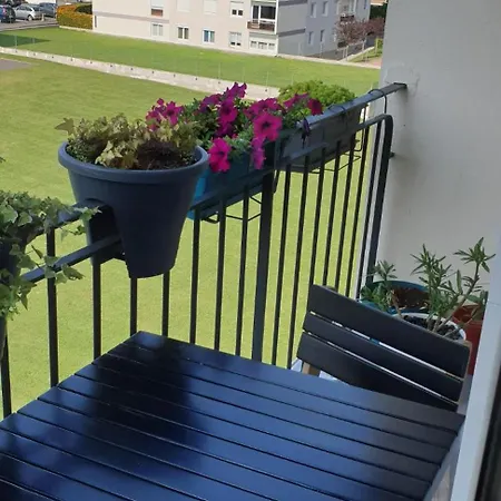 Le Temps Retrouve - 2 Ch - Calme, Fibre & Balcon 凯恩